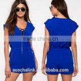 Best Selling Zip Utility Women Romper Wholesale OEM Service thumbnail-6