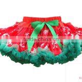 Christmas Pettiskirt Baby Girls Tutu Petti Skirt Baby Ruffled Skirt Wholesale Polka Dots Tutu Skirt thumbnail-3