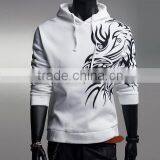 GZY -2016new Autumn Stocklot Men Fashionable 100% Cotton Hoodies Blank thumbnail-3