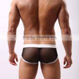Without Logo Hot Sexi Photo Image Of Transparent Mesh Men Underwear Briefs Custom SC16 thumbnail-4