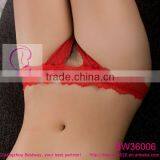 Hot Sale Front Open Lace Sexy Thongs for Women thumbnail-6