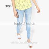 Distressed Jeans 2017 Denim Fabric Custom Jeans Woman Denim Pants thumbnail-1