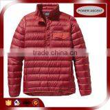 2015 Unisex Red Ultra Light Down Jacket Pullover Style