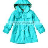 Zm50346b Autumn Kids Clothing Wholesale Pure Color Children Coat thumbnail-2