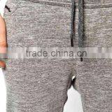 Man Heathered Gray Slim Fit Sweat Pants thumbnail-3