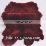 Dyed Colour Fur Manufacturers Selling Customized Dyeing Rex Rabbit Fur Skin thumbnail-4