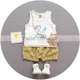 S17377A 2017 Summet Fruits Pineapple Printing Cotton Kids Beach Tank Top thumbnail-2