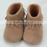 Popular Fringe Warm Handmade Moccasins Baby Boots thumbnail-3