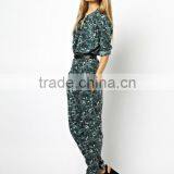 2013 Women Career New Design Floral Jumpsuit thumbnail-1