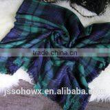 2014 Winter Hot Sale Classic Green Plaid Pashmina Scarf thumbnail-3