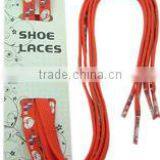 Manufacture Red Cotton Colored Shoe Laces