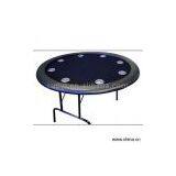 Sell Round Poker Table With Stainless Cup Holders thumbnail-1