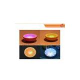 Mini Orange shape Blue color 3 LED Lamp with 3 * AAA Battery for home room decoration