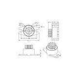High Quality Plastic Rotary Damper thumbnail-3