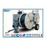 2 x 70kN 14 Ton Hydraulic Tensioner With Two Bundle Conductor Tension Machine