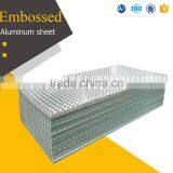 Non-slip Diamond Orange Pell Ribbed Decorative Pattern Embossed Aluminum Sheet thumbnail-2