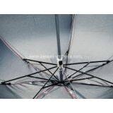 Slim Three Foldable Umbrella With UV Coating thumbnail-3