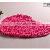 Heart Chenille Bath Mat/bath Rug With Latex Backing thumbnail-1