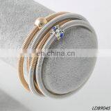 Screw Wire Cuff Bangle Bracelets With Diamond Men Bracelets thumbnail-1