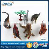 Promotional China Cheap Plastic 6 Model Dinosaur Candy Toys for Kids