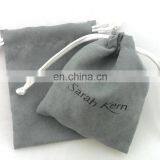 Soft quality velveteen pouch lends a perfect finishing touch to product promos