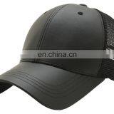 Baseball Cap Leather Lambskin Precurved Bill Snapback 'Baseball Cap thumbnail-4