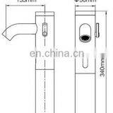 New Arrival Customizing Copper Sensor Automatic Bathroom Faucet thumbnail-3