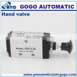 GOGO ATC 5 Way 2 Position Manual Control Valve Pneumatic Air Hand Draw Valve 4R310-10 Port 3/8" BSP thumbnail-3