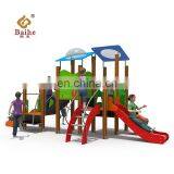 2020 Wooden Playground Outdoor PE Board Slides thumbnail-1