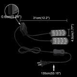 X7 Aquarium LED Light for Tropical Plant Tank 15W 1600LM