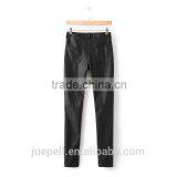 OEM Plus Size Clothing 2015 New Arrival Black Long Leather Pants for Women thumbnail-5