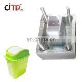 Taizhou Hot Selling High Quality Newly Custom Design Plastic Dustbin Mould With Slider Cover Injection Mould thumbnail-3