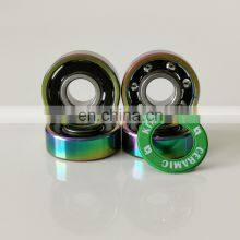 Kingsk8 Colorful Titanium Coating China Skateboard Bearings thumbnail-3