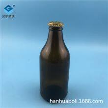 300ml Brown Beer Glass Bottle Directly Sold by Manufacturer thumbnail-3