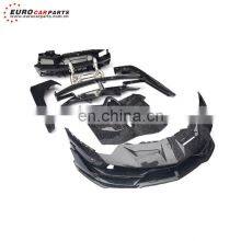 Lp700 Svj Car Auto Bady Kit Parts Carbon Fiber Material Automobiles Exterior Bumper Rear Spoiler Exhaust Tip Full Set thumbnail-4