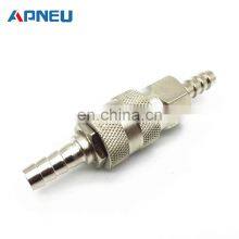 European Standard EU Euro Type Pneumatic Fitting Quick Coupling Connector Coupler For Air Compressor 6mm 8mm 10mm Hose Barb thumbnail-3