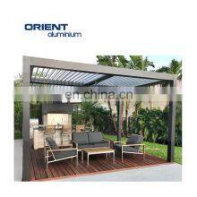 Factory Garden Grill Gazebo, Double Proof Gazebo Outdoor With Sides Curtains, Gazebo Outdoor Aluminum Pergola thumbnail-3