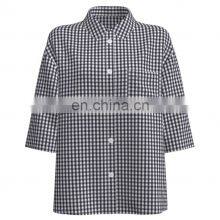 100%LINEN YARN DYED FABRIC,HIGH QUALITY NOVELTY DOBBY CHECK thumbnail-5