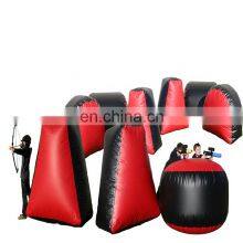 Outdoor Shooting Game Inflatable Paintball Bunkers Arena