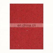 Red Quartz Slabs 20mm Thickness Quartz Stone