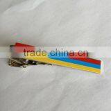 Custom Tie Clip/ Metal Three-colored Tie Clip/cheap Tie Clips/the Pin Glory thumbnail-1