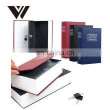 Book Shape Homesafe Kid Money Box Steel Metal Travel Combination Book Safe Lock Box Cash Box