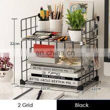 Wholesale Book Shelf Modern Rack Children Bookshelves Kids Desktop Tabletop Iron Bookshelf thumbnail-5
