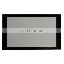 Customized Silk Screen Tempered Glass With Adhesive Tape for Touch Screen Panel