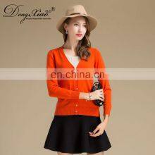 Fashion Korean Women Sweater Lightweight Zipper Women's Cashmere Sweater Cardigan thumbnail-6