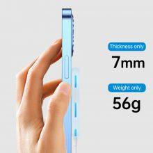 Magnetic Wireless Charger 15w for IP16-12 Magnet Charging Pad Chargers With Blue LED Light Strong Magnetic Mobile Phone Charge thumbnail-2