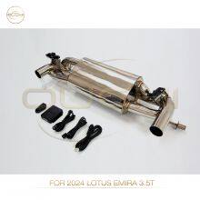 Stainless Steel Exhaust System Catback for Lotus Emira/EVORA Muffler With Valve High-performance Auto Parts thumbnail-1