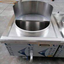 Deru Luxury 15kw Integrated Soup Stove, Electric Cooking Range for Canteen Kitchen, 700 Large Pot Stove for Beef and Mutton Soup thumbnail-2