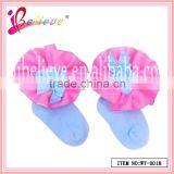 Delicate Floral Ribbon Bow Decoration Factory Bulk Wholesale Socks for Cute Baby (WT-0017) thumbnail-2