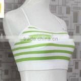 Girls Seamless Underwear, Seamless Bra, Shadow Stripe Underwear for Young Lady thumbnail-2